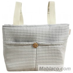 Bolso Organizador XL Gofre Gris