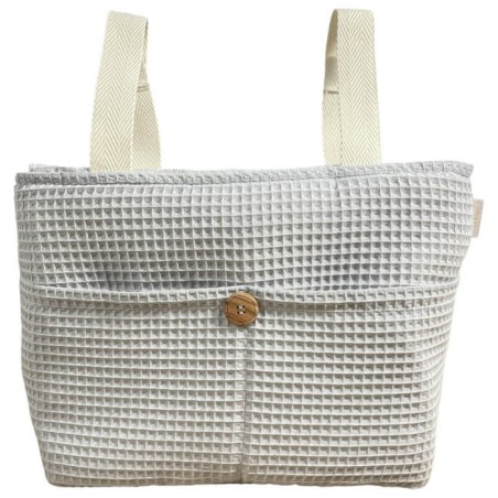 Bolso Organizador XL Gofre Gris