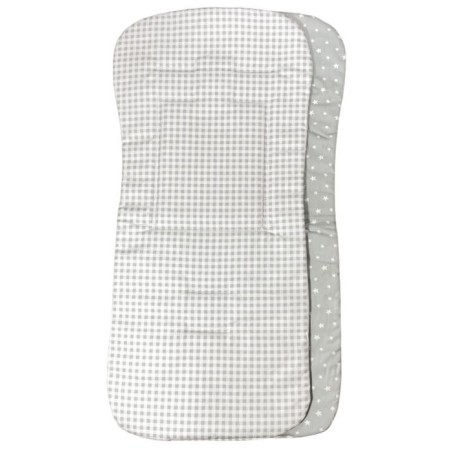 Colchoneta Ligera Silla de Paseo Vichy Gris