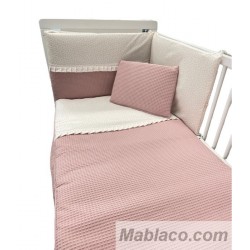 Textil cuna completo Edredon chichonera almohada 11