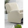 Funda de Sillón Relax Pies Juntos Multi Elástica Bali Marfil