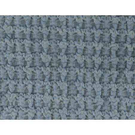 Detalle Funda de Silla con respaldo Multi Elástica Bali Azul Claro