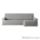 Funda Sofá Chaise Longue Bali Brazo Largo Derecho Gris