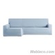 Funda Sofá Chaise Longue Bali Brazo Largo Izquierdo Azul Claro