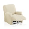 Funda de Sillón Relax Pies Juntos Multi Elástica Bali Marfil