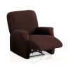 Funda de Sillón Relax Pies Juntos Multi Elástica Bali Marrón