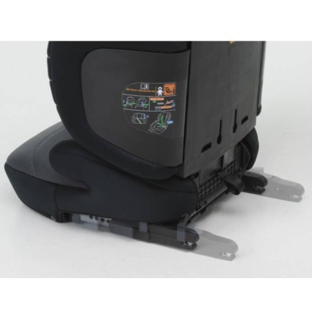Silla Coche i-Size 100-150 cm Grupo 2 y 3 Open Carbón Foppapedretti Dual
