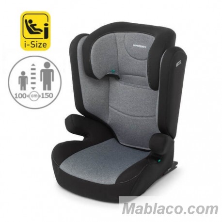 Silla Coche i-Size 100-150 cm Grupo 2 y 3 Time Carbón Foppapedretti