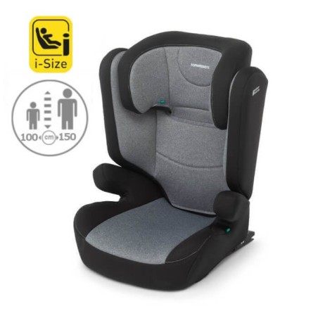 Silla Coche i-Size 100-150 cm Grupo 2 y 3 Time Carbón Foppapedretti