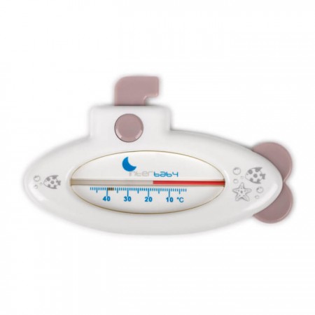 Termómetro Baño Bebé Submarino Gris Interbaby - de