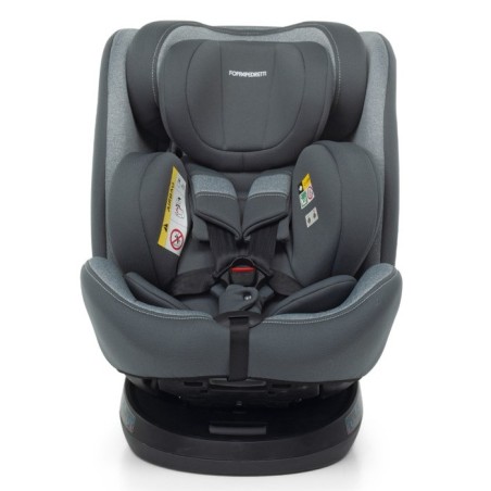 Silla Coche Giratoria i-Size 40-150cm Circle silver Foppapedretti