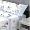 Juego de Sábanas Rayco Azul Infantil