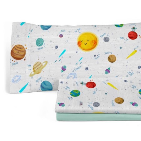 Juego de Sábanas Cloe Rosa Estelia