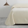 Colcha Tejida Bali Crema 100% Algodón Estelia
