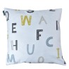 Funda Cojín Letras 50x50 Confecciones Paula