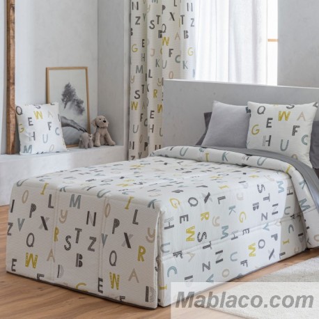 Edredón Comforter Letras Infantil