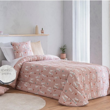 Edredón Comforter Bunny reverso Borreguillo Sherpa