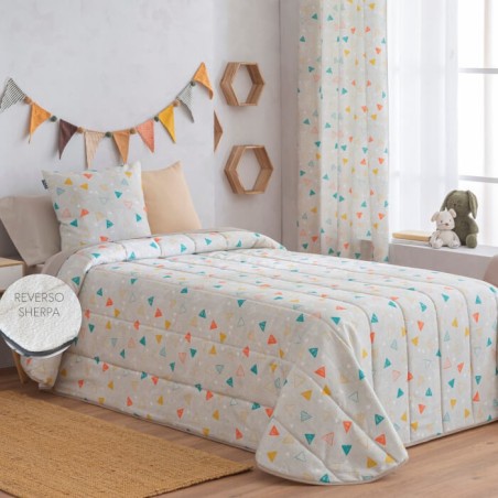 Edredón Comforter Keops reverso Borreguillo Sherpa