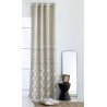 Cortina Toledo Beige confecionadas con ollaos