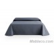 Colcha Bouti Reversible Liso Bed Cover Belmarti Gris-Gris Claro