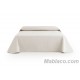Colcha Bouti Reversible Liso Bed Cover Belmarti Marfil-Beige