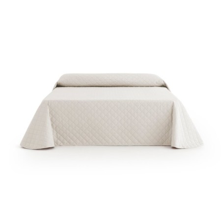 Colcha Bouti Reversible Liso Bed Cover Belmarti Marfil-Beige