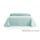 Colcha Bouti Reversible Liso Bed Cover Belmarti Menta-Beige