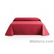 Colcha Bouti Reversible Liso Bed Cover Belmarti Rojo-Beig