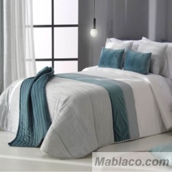 Edredón Comforter Jacquard Adkins Azul Reig Marti
