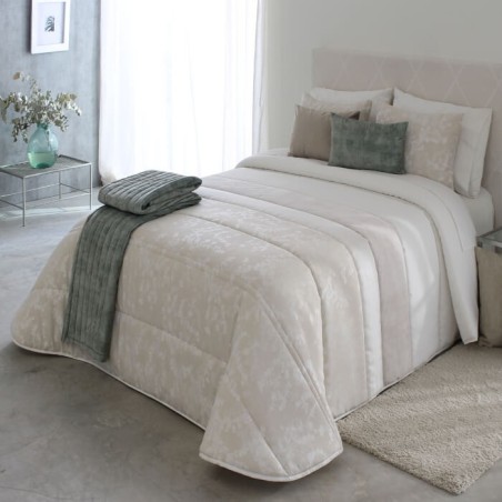 Edredón Comforter Jacquard Perich Beig Reig Marti