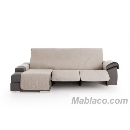Cubre Chaise Longue Relax Acolchado Couch cover Lino