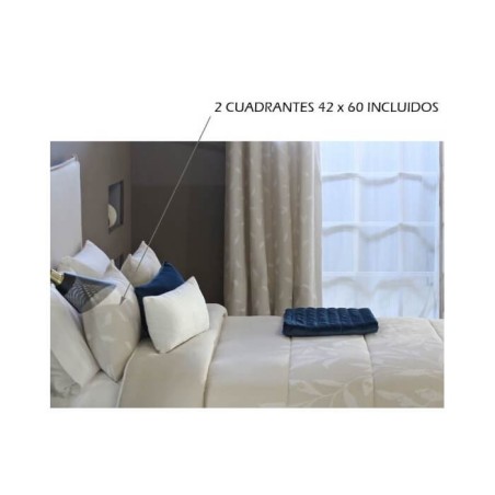 Cuadrantes incluidos Edredón Comforter Jacquard Gillen Beig Reig Marti
