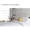 Cuadrantes incluidos Edredón Comforter Jacquard Klive Blanco Reig Marti Cuadrantes incluidos Edredón Comforter Jacquard Klive Blanco Reig Marti
