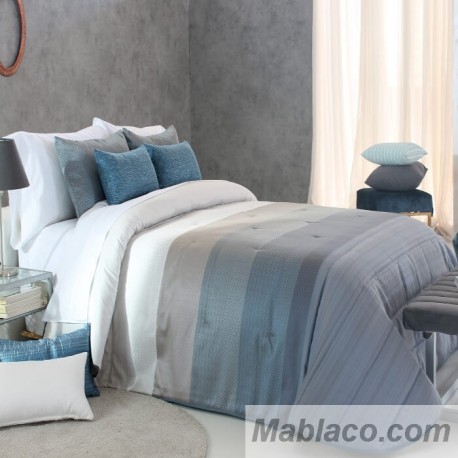 Edredón Comforter Jacquard Fox Azul Reig Marti