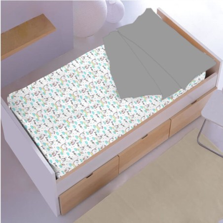 Saco Nórdico Coralina Invierno Unicornio