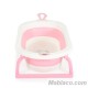Bañera Plegable Bebé termómetro Terra rosa