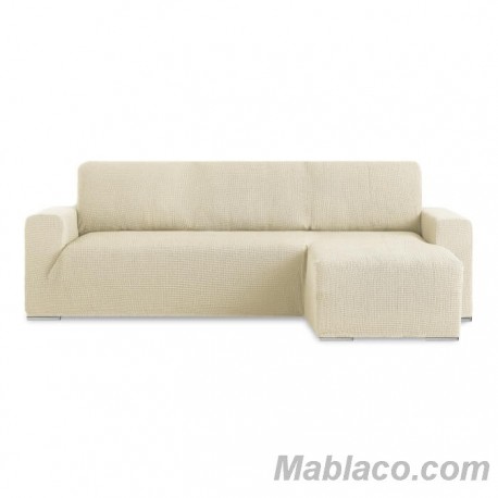 Funda Sofá Chaise Longue Bali Brazo Corto Derecho Marfil