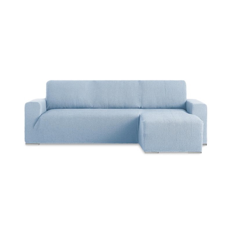 Funda Sofá Chaise Longue Bali Brazo Corto Derecho Azul Claro