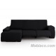 Chaise Longue Relax Bali Brazo Corto izquierdo Negro