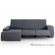 Chaise Longue Relax Bali Brazo Corto izquierdo Blanco-Negro