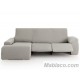 Chaise Longue Relax Bali Brazo Corto izquierdo Gris claro