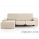 Funda Chaise Longue Relax Milan Brazo Corto Marfil