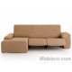 Funda Chaise Longue Relax Milan Brazo Beige