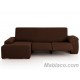 Funda Chaise Longue Relax Milan Brazo Marrón