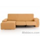 Funda Chaise Longue Relax Milan Brazo Corto Mostaza