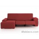 Funda Chaise Longue Relax Milan Brazo Corto Teja