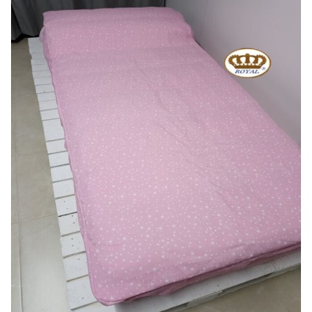 Saco Nórdico Coralina Invierno Bebé Nido Rosa Estrellas Royal