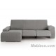 Chaise Longue Relax Milos Brazo Corto izquierdo Gris