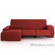 Chaise Longue Relax Milos Brazo Corto izquierdo Teja
