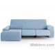 Chaise Longue Relax Milos Brazo Corto izquierdo Azul Claro